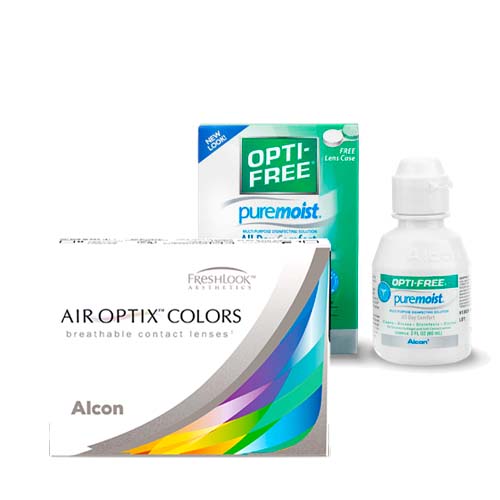 AIR OPTIX Colors® + LIQUIDO